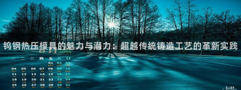 emc登录网站：钨钢热压模具的魅力与潜力：超越传统铸造工